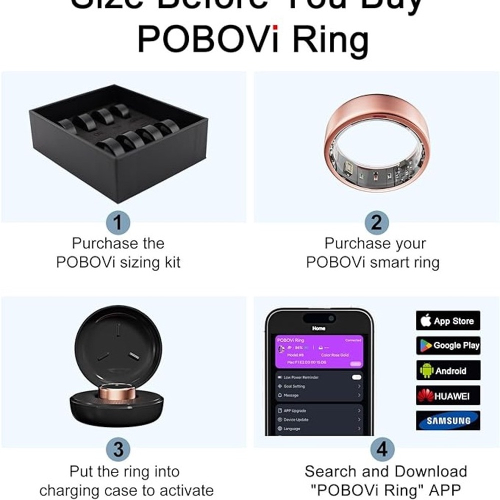 POBOVi Smart Ring - Picture 5 of 9